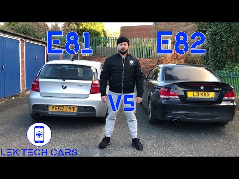 Thumbnail for BMW 1 SERIES E81/E87 Hatchback Vs E82 Coupe Comparison by BMW, BMW 1 Series