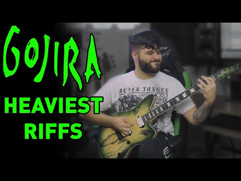 Top 20 HEAVIEST GOJIRA Guitar Riffs