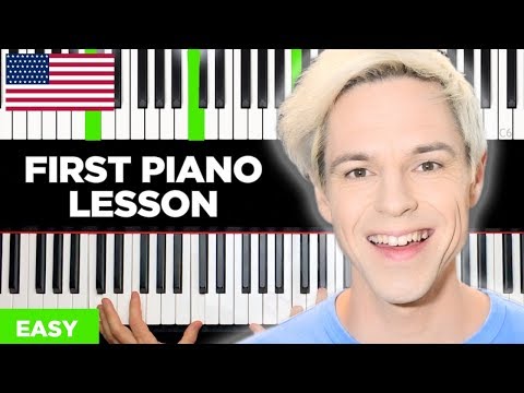 How To Play Piano - First EASY Piano Lesson