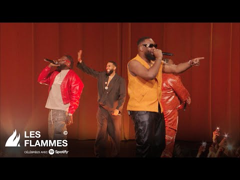 TRIANGLE DES BERMUDES performent un medley  (Y a une meuf, Lunettes, Charger) | LES FLAMMES 2025