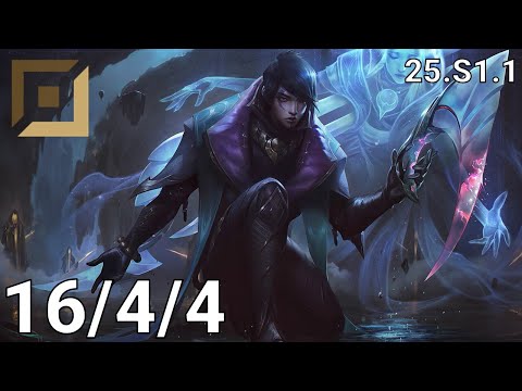 Aphelios ADC vs Jinx - EUW diamond  | Patch 25.S1.1