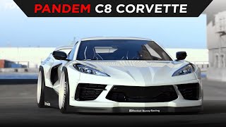 WORLD DEBUT | PANDEM CHEVY C8 CORVETTE WIDEBODY | #TOYOTIRES | [4K]