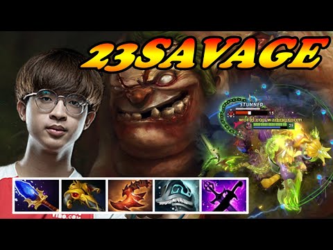 23Savage road to top 1 SEA Pudge super carry total ownage | Giveaway | Dota 2 Pro Play