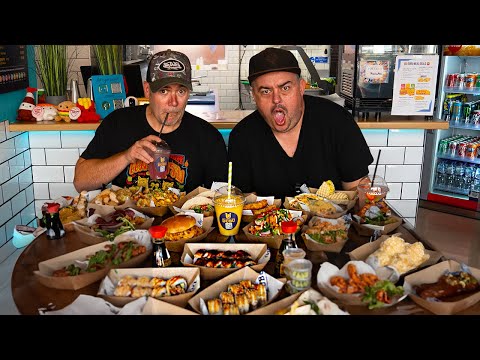 Daz and Will Take on a Huge food Challenge!