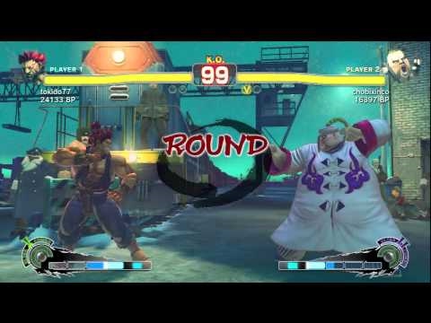 SSF4: Tokido (Akuma) VS chobixinco (Rufus)