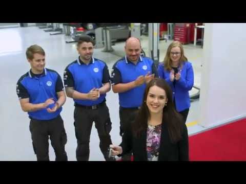 Frank Keane Volkswagen, presumably the best Volkswagen Service Centre in the world.