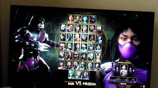 mortal Kombat 11 rain gameplay