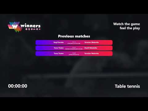 WINners League 13.01.2022  Bakaleiko D. - Soroka V. 23:00