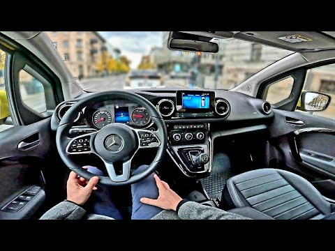 Thumbnail for 2022 Mercedes Benz T-class [ 180d 1.5l diesel 116hp ] | POV Test Drive - part 2 by SEAT, Mercedes-Benz, Car