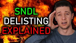 SNDL Stock MAY BE DELISTED SOON | THE DELISTING RISK EXPLAINED