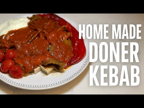 How To Make REAL Doner Kebab at Home | Authentic İskender Recipe (Easy & Juicy!)