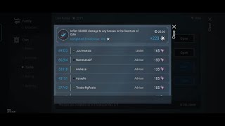 Frostborn - Clan Task 360k Damage to any Boss in Odin