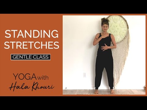 10 Minute Practice | Standing Stretches | Yoga with Hala Khouri