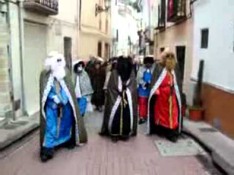 Los Reyes visit Castell de Castells