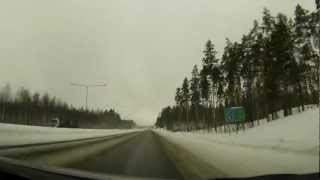 preview picture of video 'Drive timelapse - Kuortti-Espoo'