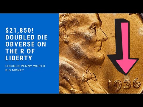 $21,850! Doubled Die Obverse On The R of LIBERTY | Lincoln Penny Worth BIG Money