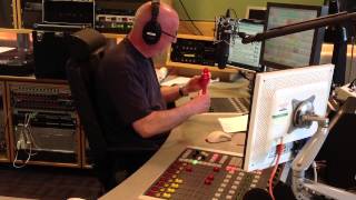 Ken Bruce and Lynn Bowles attempt to learn the recorder