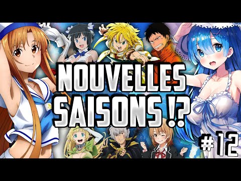 ANIMENEWS N°12 : La SUITE de SAO, SNK, DANMACHI & NANATSU NO TAIZAI reportés (Avril~Mai 2020)