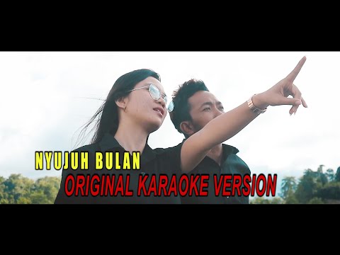 NYUJUH BULAN | Karaoke Version | No Vocal | (Official Musik Lirik)
