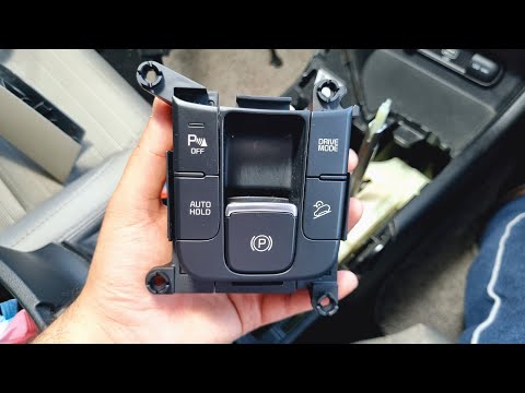 How to replace Electric Parking Brake EPB switch in Kia Sportage