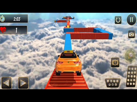 Real Taxi Car Stunts 3D - Android GamePlay On PC