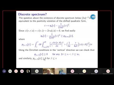 Seminar on Analysis, Differential Equations and Mathematical Physics - Pavel Exner
