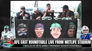AFC East Roundtable LIVE at MetLife Stadium