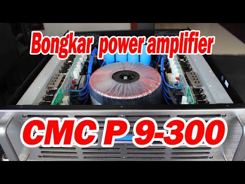 Bongkar Power amplifier CMC P-9300  | Angkasa Pro Sound System | Jual Beli Alat Sound System Bekas |