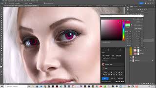 How To Change Eyes Color Retouch Pro 5.0  (Subtitles in 7 languages)