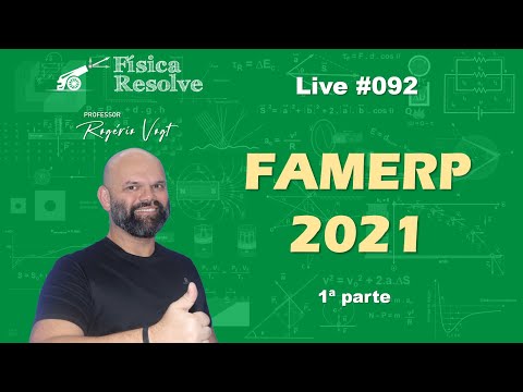 VESTIBULAR MEDICINA AO VIVO: Correção da FAMERP 2021 - 1a parte