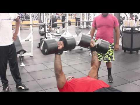 120lbs Dumbell Challenge