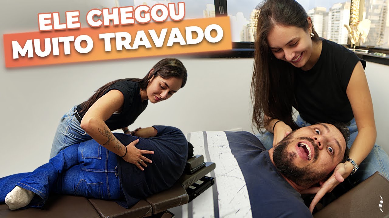 DOR NO NERVO CIÁTICO EM VENDEDOR DE BROWNIE| Sessão de quiropraxia