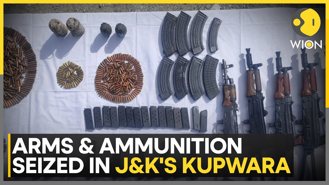Indian Army And J&K Police Recover Weapons Cache In Kupwara | WION