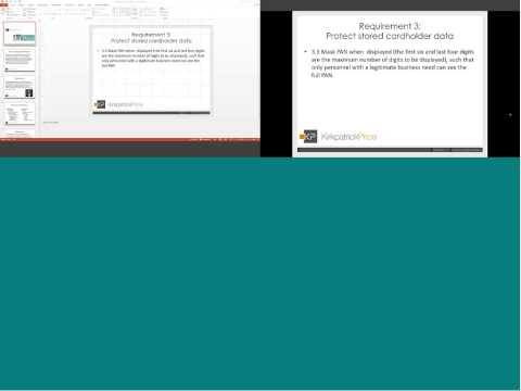 PCI Readiness Series Requirements: 3 & 4