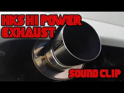 Lexus is200 HKS Silent HiPower Exhaust