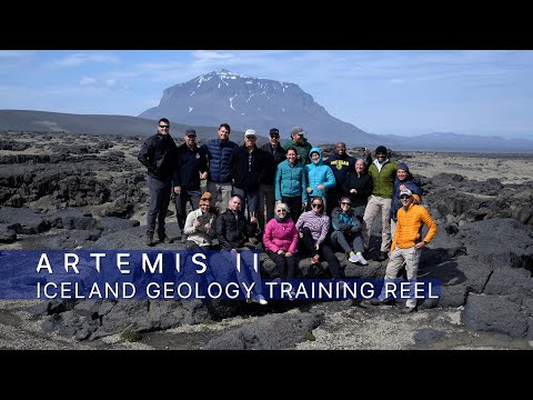 Artemis II Iceland Geology Training Reel