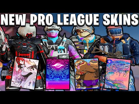 The BEST Pro League Skins Yet! R6 Share Scheme Pro League Sets - Rainbow Six Siege