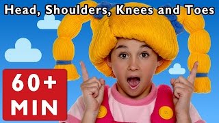 Head, Shoulders, Knees and Toes and More | Nursery Rhymes from Mother Goose Club!