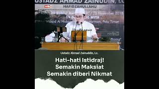 Download lagu Hati-Hati Istidraj, semakin maksiat semakin diberi nikmat || Ustadz Ahmad Zainuddin, LC mp3 Download lagu Hati-Hati Istidraj, semakin maksiat semakin diberi nikmat || Ustadz Ahmad Zainuddin, LC mp3