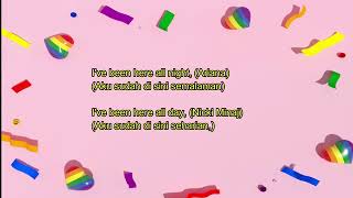 Download lagu Side to Side - Ariana Grande Ft Niki Minaj (Lirik   Terjemahan) Roemah Lyrics mp3