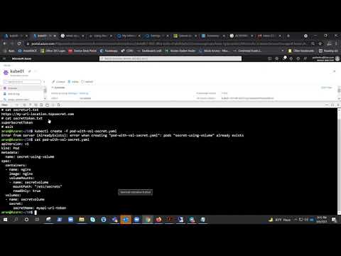 AKS : Using secrets as Files