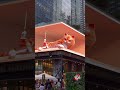 3D digital billboard image of a giant cat#shorts #viral
