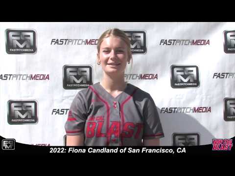 2022 Fiona Candland Pitcher and Outfield Softball Skills Video - Norcal Blast