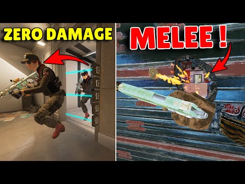 Sprint Through Kapkan Traps! | Melee To Break Reinforced Walls! - Rainbow Six Siege