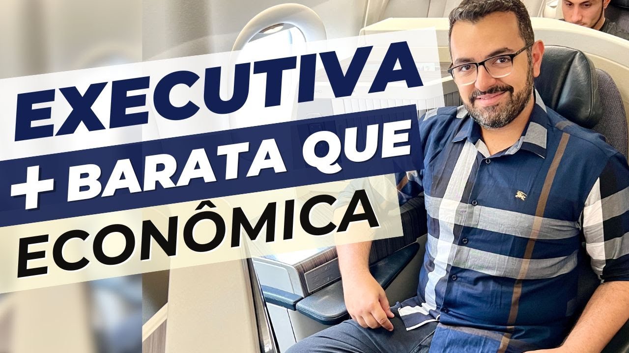 VIAJE EM QUALQUER EXECUTIVA COM 90% DE DESCONTO! Passo a passo completo!