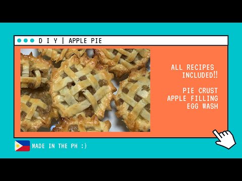 diy apple pie | food diary by czajo