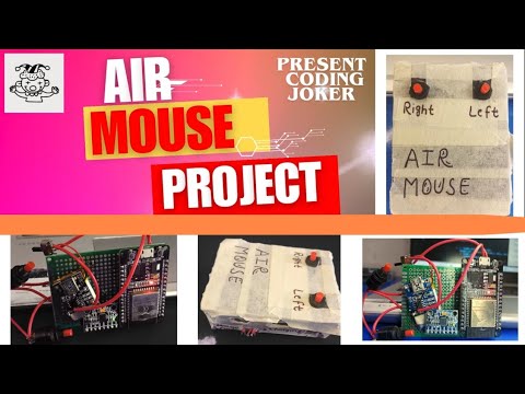 Air Mouse Project || Connect bluetooth and control your PC, TV, PHONE, || #esp32 #mpu6050 #sensor