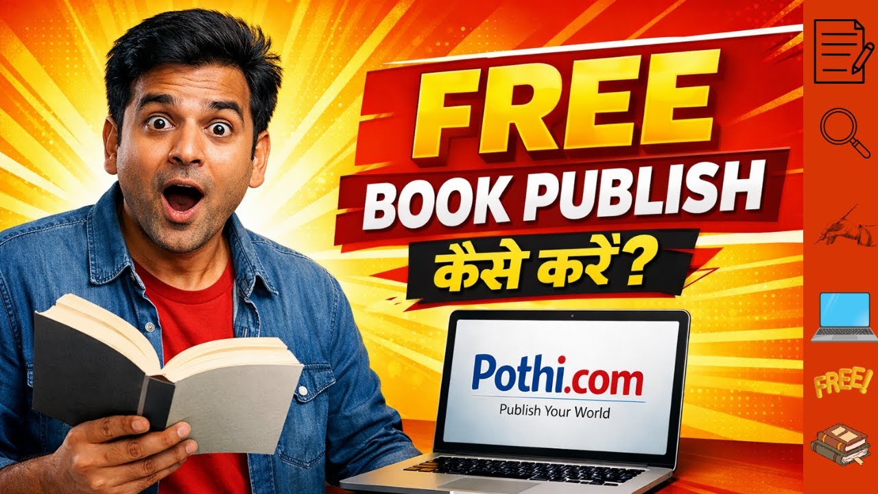 How to Publish Paperback Book for FREE on Pothi.com | Step-by-Step Guide for Beginners