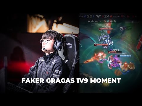 Faker 1v9 Gragas | T1 Faker