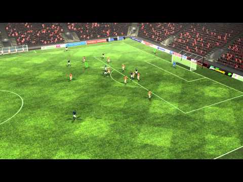 Stoke mot Stromsgodset - Scoring av Sigurdarson 30 minutter